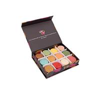 Box of 12 Core Flavour Macarons by Mademoiselle Macaron