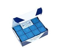 Box of 12 Geniune Silver Cup BLUE Chalks,