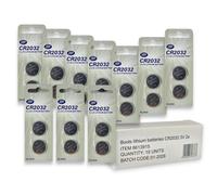 (Box of 20 Batteries) Boots Lithium 3V CR2032 Watch Battery DL2032 Coin