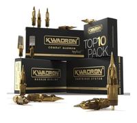 Box of 20 Kwadron Cartridges 0.35mm Long Taper - Round Liner Needle Size 03