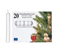 Box of 20 White Christmas Baumkerzen Christingle Chime Candles