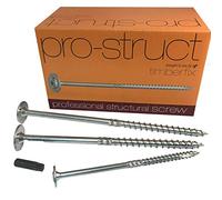 Box of 50 6.0mm PROSTRUCT TIMBERFIX STRUCTURAL TORX TIMBER WOOD SCREWS WASHER HEAD SPAX WIROX (M6 x 60mm)