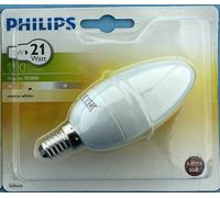 Box of 6 Philips 5 Watt SES Softone Candle Warm White E14 190lm