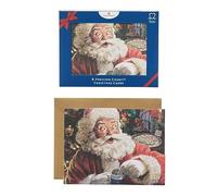 Box of 8 Santa British Heart Foundation Charity Christmas Cards Luxury Quality 557004