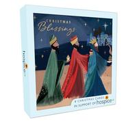 Box of 8 Three Kings Religious Hospice UK Charity Christmas Cards XSA008
