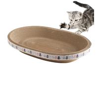 Box of chat générique en carton ondulé | Cette échelle de coquille à gratter pour les chats d'appartements, les jouets à gratter de chat se broyant des griffes, la protection des meubles p