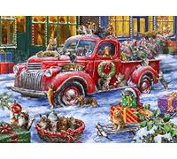 Box of "It's a Cats' Christmas" Christmas Cards - 15 Cards & 16 Foil Envelopes by Vermont Christmas Company