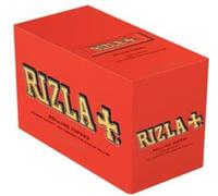 Box of Red Rizla Cigarette Papers standard.