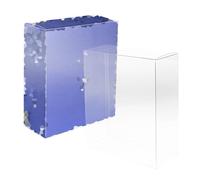 Box Protector for PlayStation 2 Original Fat Console Box, Clear PET Display Case for Storage and Display, Compatible with PS2 Console Packaging