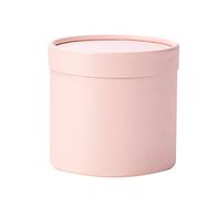 Box Round Cardboard Gift Boxes Wedding Party Rose Flower Packaging Decorations Valentine Day Gifts Supplies Flower Boxes for Arrangements Round Black Empty for Centerpiece