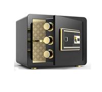 Box Security Home Safe with Document Bag, Digital Keypad LCD Display Inner Cabinet Box,E-As show