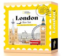 Box-Set London. Baue deine Mini-Stadt: National Geographic Kids; mit 6 Bastelbögen aus Pappe, Stadtplan, Suchspiel, Brettspiel, Büchlein; für Kinder ab 6 Jahren