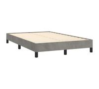 Box Spring Bed Frame Bedroom Bed Base Bedstead Upholstered Bed Velvet vidaXL