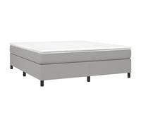 Box Spring Bed Frame Mattress Foundation Upholstered Bed Base Fabric vidaXL