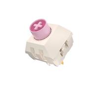 Box Strawberry Ice Cream Pro Switch Linear 5pin RGB SMD 37g mx switch for Mechanical Keyboard 50m POM Like Speed Silver IDGTTLDF(10PCS)