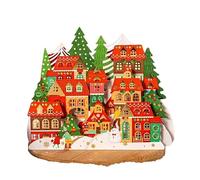 Box & Tales Pop-Up Greeting Cards Set 3D Christmas & Birthday Cards with Intricate Designs,Holiday,Birthday,Parties & Festive Cards for All Ages, Unique Gift (Christmas Village)