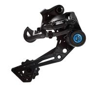 Box Three Prime 9 X-Wide Rear Derailleur Bicycles MTB Hanger Non-Direct Mount for Mountain Bike, Cycling Finished Matte Onyx Sealed Bearing Pulleys | Black