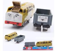 Box Trackmaster Thomas And His Motorized Toy Train - Diesel 10 + Truck