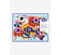 Box with Collages, Silhouettes & Pompoms - DJECO multicoloured