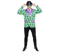 (BOX12) (Fix 125/40) (9907660) Adult Mens The Riddler Costume (Small)