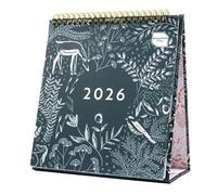 Boxclever Press Desk Calendar 2026. Freestanding 2026 Calendar runs Jan - Dec’26. Stunning 2026 Desk Calendar to Manage Busy Schedules. Desktop Calendar 2026-22.5 x 20.5cm