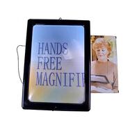 Boxcute A4 Size Full Page Giant Large Hands Free Magnifying Glass Sheet Magnifier For Reading Sewing