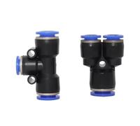 Boxed 50 PCs PU-10/PE-10/PZA-10/PY-10/PV-10/PG-10 Pneumatic Fitting Kit 10mm Outer Diameter of the Hose Pipe Tube Air Connectors