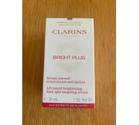 Boxed CLARINS Bright Plus Advanced Brightening Dark Spot Targeting Serum 30ml