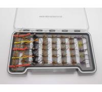 Boxed Daddy Long Legs & Hopper Trout Flies,40 Per Box, Mixed Sizes, for Fly Fishing NBX20