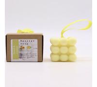 KDMD Boxed Massage Soap Bars Peach & Lemon 170g in Yellow