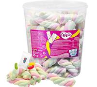 Boxed Treatz Rainbow Twister Marshmallow Drums - 680g Smooth Cream Vanilla Delight