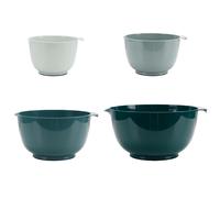 BoxedHome Sunyana Mixing Bowl Set, 4-Pieces, Green, Stackable, Non-Slip Bottom, BPA-Free, Reusable, Suitable for Salad, Meal Prep and Baking