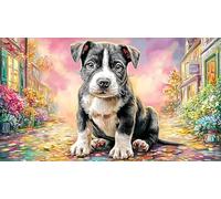 Boxer 1000 Piece Puzzle Game Recycled Paper Educational Game Challenge Fun and Challenging Family Game Great Gift Idea for Women, Gifts for Men 38x52/1000pcs