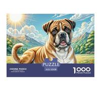 Boxer 1000 Pieces Jigsaw Puzzles Engaging Educational Games Jigsaw Puzzles Beautiful Decoration for Gifts 52x38cm/1000pcs