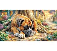 Boxer 1000 Pieces Puzzle for Adults Recycled Paper Fun and Challenging Family Game Great Gift Idea for Wall Decoration and Gifts 38x52/1000pcs