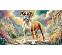 Boxer 1000 Pieces Puzzle for Adults Recycled Paper Fun and Challenging Family Game Great Gift Idea for Wall Decoration and Gifts 38x52/1000pcs