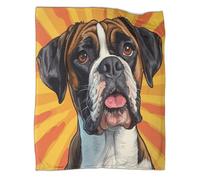 Boxer 3D Printed Blanket Cushion Blanket for Kids Boys Adults Printed Plush Blanket for Bed And Couch Blanket Video Games Comforter Cover for Kid Teens Boys And Girls Man 60x80inch(150x200cm)