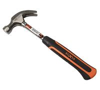 Boxer® Claw Hammer 225g - Heavy-Duty Stainless Steel Head with Fibreglass Handle - Non-Slip Grip - Ideal for DIY, Carpentry & Construction