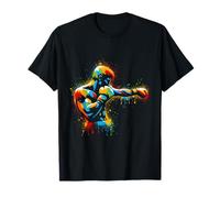 Boxer Colorful Martial Art Kickboxer Boxing Fighting Gym T-Shirt
