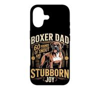 Boxer Dad 60 Pounds of Snout and Stubborn Joy Case for iPhone 17