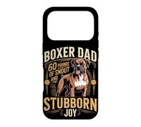 Boxer Dad 60 Pounds of Snout and Stubborn Joy Case for iPhone 17 Pro