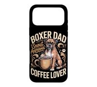 Boxer Dad Snout Approved Coffee Lover Case for iPhone 17 Pro Max