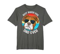 Boxer Dog Gifts For Men Boxer Dog Dad T-Shirt