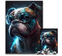 Boxer Dog Jigsaws 1000 Pieces for Adults Difficult Puzzles for Adults Fun at Home Activities, Birthday Present, Travel Gifts 50x75CM/19.68x29.52inch
