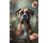 Boxer Dog Journal: A Whimsical Dog Notebook and Sketchbook with Lined and Blank Pages for Puppy Lovers, Pet Mom Gifts, Gratitude Journaling, Sketching, Drawing, and Creative Writing