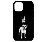 Boxer Dog Lover Cool Retro Vintage Goth Alt Metal Emo Case for iPhone 12/12 Pro