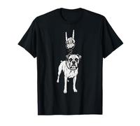 Boxer Dog Lover Cool Retro Vintage Goth Alt Metal Emo T-Shirt