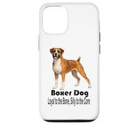 Boxer Dog Loyal to the Bone Silly to the Core Pet Style Case for iPhone 12/12 Pro