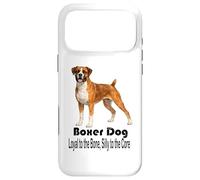 Boxer Dog Loyal to the Bone Silly to the Core Pet Style Case for iPhone 17 Pro Max
