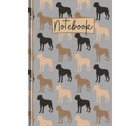 Boxer Dog Notebook: Cute Boxer Dog Lined Journal, The Perfect Novelty German Boxer Dog Gift for Anyone who Loves Boxers or Dogs - Grey